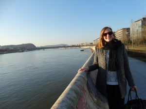 Even poseren langs de Donau